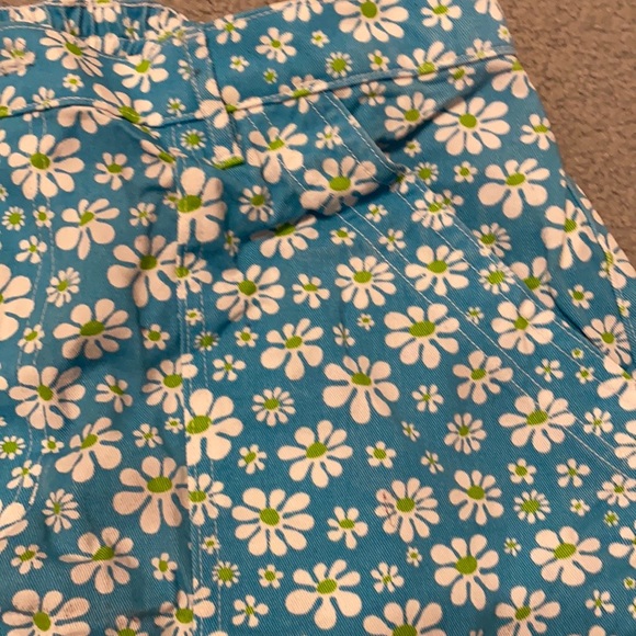 Big Bud Press Daisy Work Pants in Blue/Green L - Picture 8 of 11